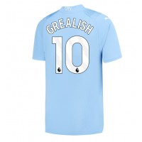 Camiseta Manchester City Jack Grealish #10 Primera Equipación 2023-24 manga corta
